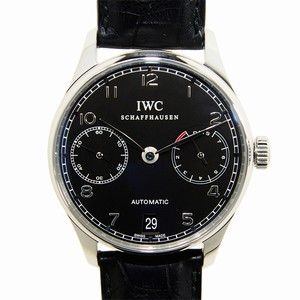 IWC PORTUGUESE IW500109 Automatic Stainless Steel Black