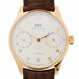 IWC PORTUGUESE IW500701 Automatic 18kt Rose Gold White