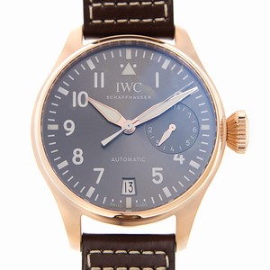 IWC PILOTS IW500917 Automatic 18kt Rose Gold Dark grey 