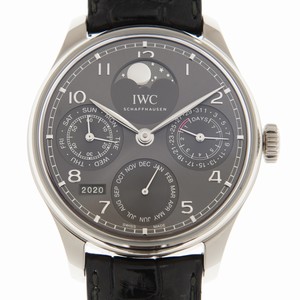 IWC PORTUGUESE IW503301 Automatic 18kt White Gold Gray
