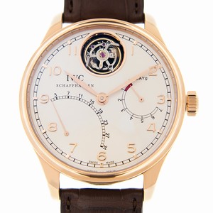 IWC PORTUGUESE IW504402 Automatic 18kt Rose Gold Silver