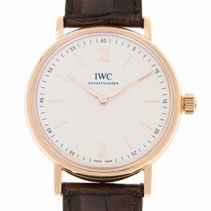 IWC PORTOFINO IW511102 Manual Wind 18kt Rose Gold White