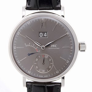 IWC PORTOFINO IW516101 Manual Wind 18kt White Gold Gray
