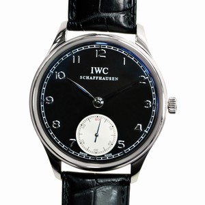IWC PORTUGUESE IW545404 Manual Wind Stainless Steel Black