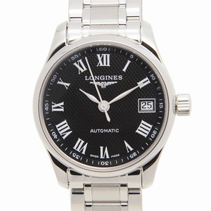 Longines MASTER L2.128.4.51.6 Automatic Stainless Steel Black