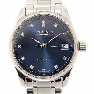 Longines MASTER L2.128.4.97.6 Automatic Stainless Steel Blue 