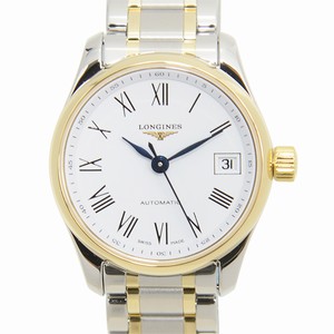 Longines MASTER L2.128.5.11.7 Automatic 18kt Gold & Steel White