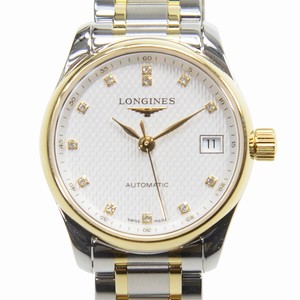 Longines MASTER L2.128.5.77.7 Automatic 18kt Gold & Steel Silver