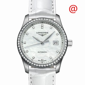 Longines MASTER L2.257.0.87.2 Automatic Stainless Steel & Diamonds White