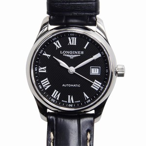 Longines MASTER L2.257.4.51.7 Automatic Stainless Steel Black