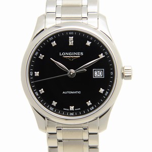 Longines MASTER L2.257.4.57.6 Automatic Stainless Steel Black