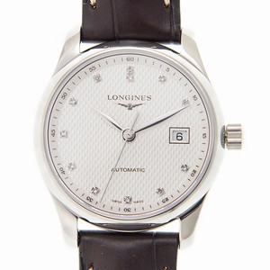 Longines MASTER L2.257.4.77.3 Automatic Stainless Steel Silver & White