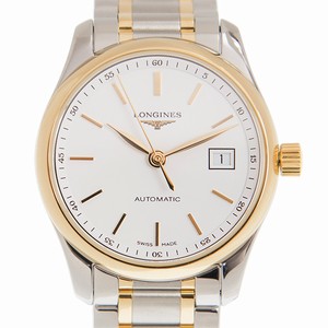 Longines MASTER L2.257.5.12.7 Automatic 18kt Gold & Steel White