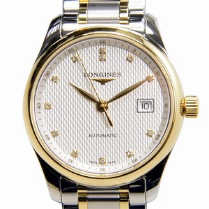 Longines MASTER L2.257.5.77.7 Automatic 18kt Gold & Steel White