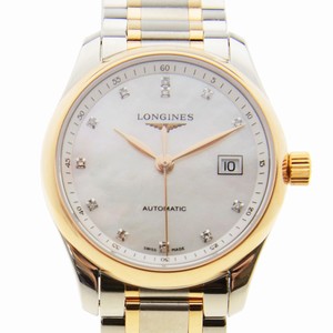 Longines MASTER L2.257.5.89.7 Automatic 18kt Rose Gold & Steel White