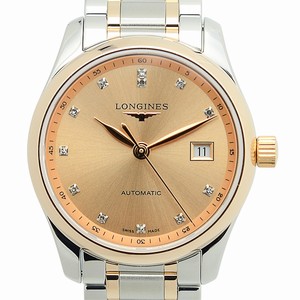 Longines MASTER L2.257.5.99.7 Automatic 18kt Rose Gold & Steel Gold