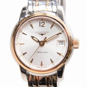 Longines SAINT IMIER L2.263.5.72.7 Automatic 18kt Rose Gold & Steel Silver