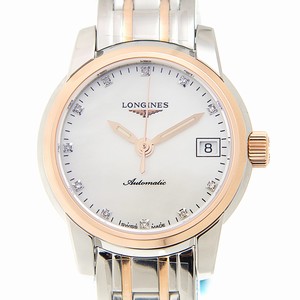 Longines SAINT IMIER L2.263.5.88.7 Automatic 18kt Rose Gold & Steel White