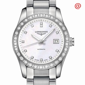 Longines CONQUEST CLASSIC L2.285.0.87.6 Automatic Stainless Steel & Diamonds White