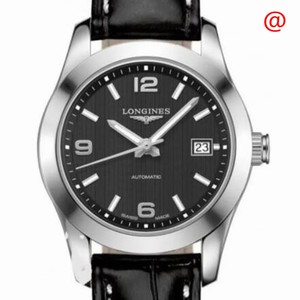 Longines CONQUEST CLASSIC L2.285.4.56.3 Automatic Stainless Steel Black