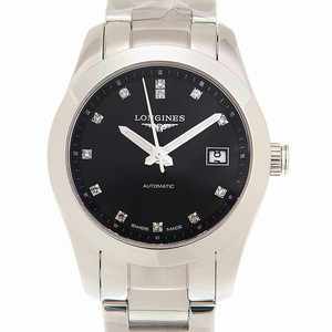 Longines CONQUEST CLASSIC L2.285.4.58.6 Automatic Stainless Steel Black