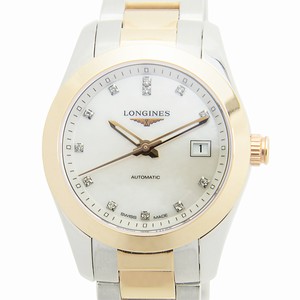 Longines CONQUEST CLASSIC L2.285.5.87.7 Automatic 18kt Rose Gold & Steel White