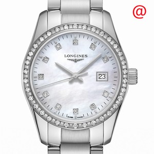 Longines CONQUEST CLASSIC L2.286.0.87.6 Quartz Stainless Steel & Diamonds White