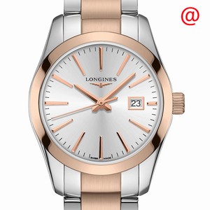 Longines CONQUEST CLASSIC L2.286.3.72.7 Quartz Gold-Plated & Stainless Steel Silver