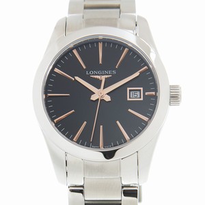 Longines CONQUEST CLASSIC L2.286.4.52.6 Quartz Stainless Steel Black