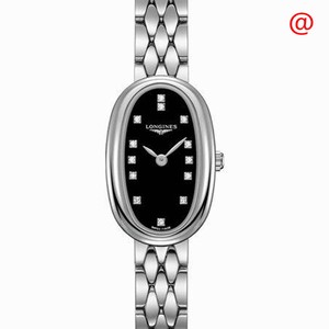 Longines SYMPHONETTE L2.304.4.57.6 Quartz Stainless Steel Black