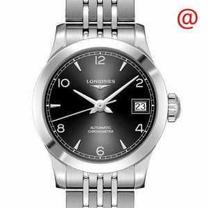 Longines RECORD L2.320.4.56.6 Automatic Stainless Steel Black