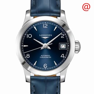 Longines RECORD L2.320.4.96.4 Automatic Stainless Steel Blue 