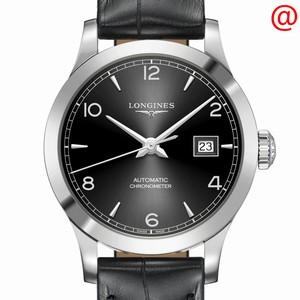 Longines RECORD L2.321.4.56.2 Automatic Stainless Steel Black