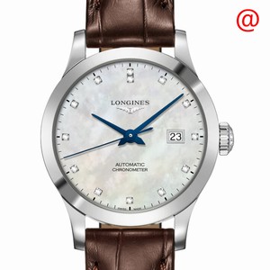 Longines RECORD L2.321.4.87.2 Automatic Stainless Steel White