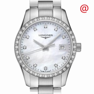 Longines CONQUEST CLASSIC L2.386.0.87.6 Quartz Stainless Steel & Diamonds White
