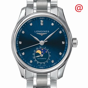 Longines MASTER L2.409.4.97.6 Automatic Stainless Steel Blue 