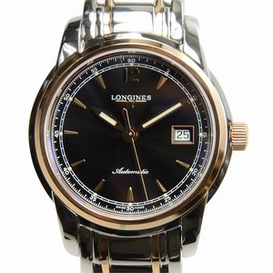 Longines SAINT IMIER L2.563.5.59.7 Automatic 18kt Rose Gold & Steel Black