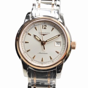 Longines SAINT IMIER L2.563.5.79.7 Automatic 18kt Rose Gold & Steel Silver