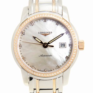 Longines SAINT IMIER L2.563.5.87.7 Automatic 18kt Rose Magic & Diamond Silver