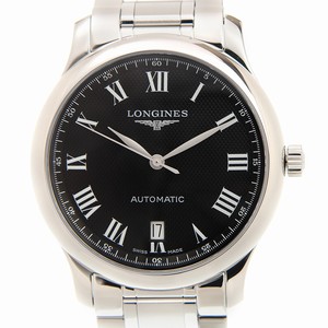 Longines MASTER L2.628.4.51.6 Automatic Stainless Steel Black
