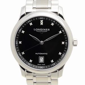 Longines MASTER L2.628.4.57.6 Automatic Stainless Steel Black