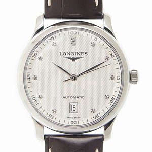 Longines MASTER L2.628.4.77.3 Automatic Stainless Steel Silvery & White