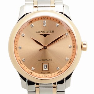Longines MASTER L2.628.5.99.7 Automatic 18kt Rose Gold & Steel Pink