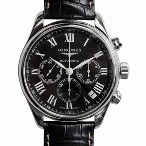 Longines MASTER L2.693.4.51.7 Automatic Stainless Steel Black