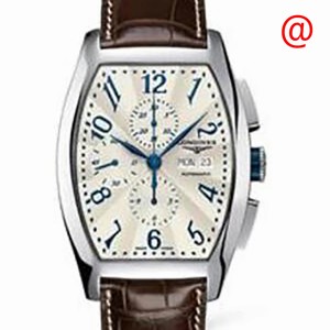 Longines EVIDENZA L2.701.4.78.4 Automatic Stainless Steel Silvery & White