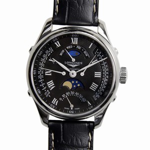 Longines MASTER L2.738.4.51.7 Automatic Stainless Steel Black