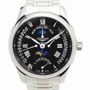 Longines MASTER L2.739.4.51.6 Automatic Stainless Steel Black