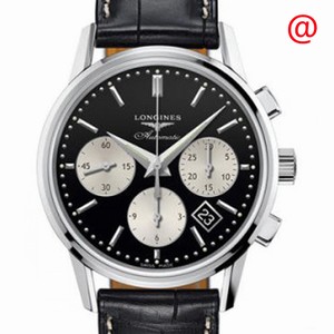 Longines HERITAGE L2.749.4.92.0 Automatic Stainless Steel Black