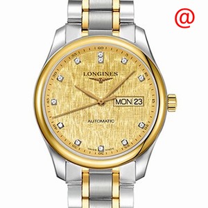 Longines MASTER L2.755.5.38.7 Automatic 18kt Gold & Steel Gold