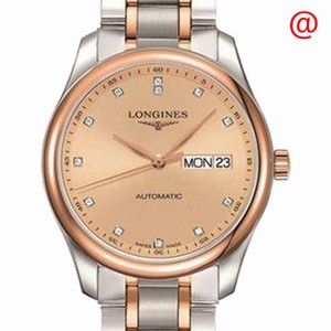 Longines MASTER L2.755.5.99.7 Automatic 18kt Rose Gold & Steel Gold